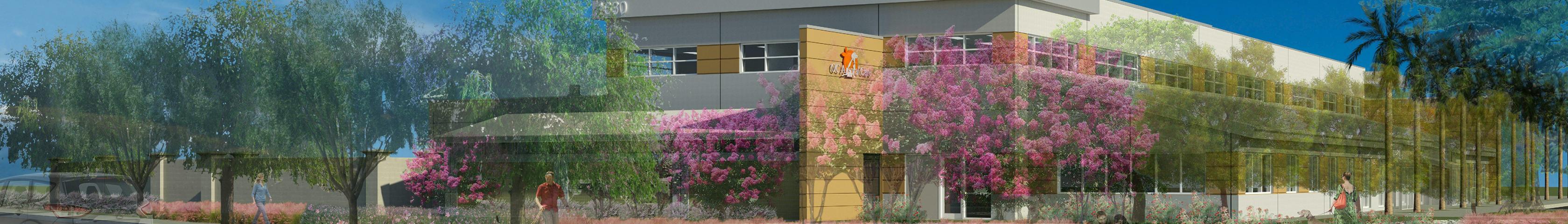 3D Rendering of Designed Building